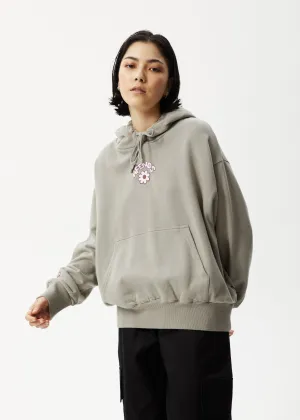 Afends Womens Flower - Hoodie - Olive