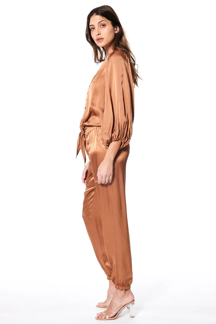 Alma Top // Leather ~ NO RETURNS