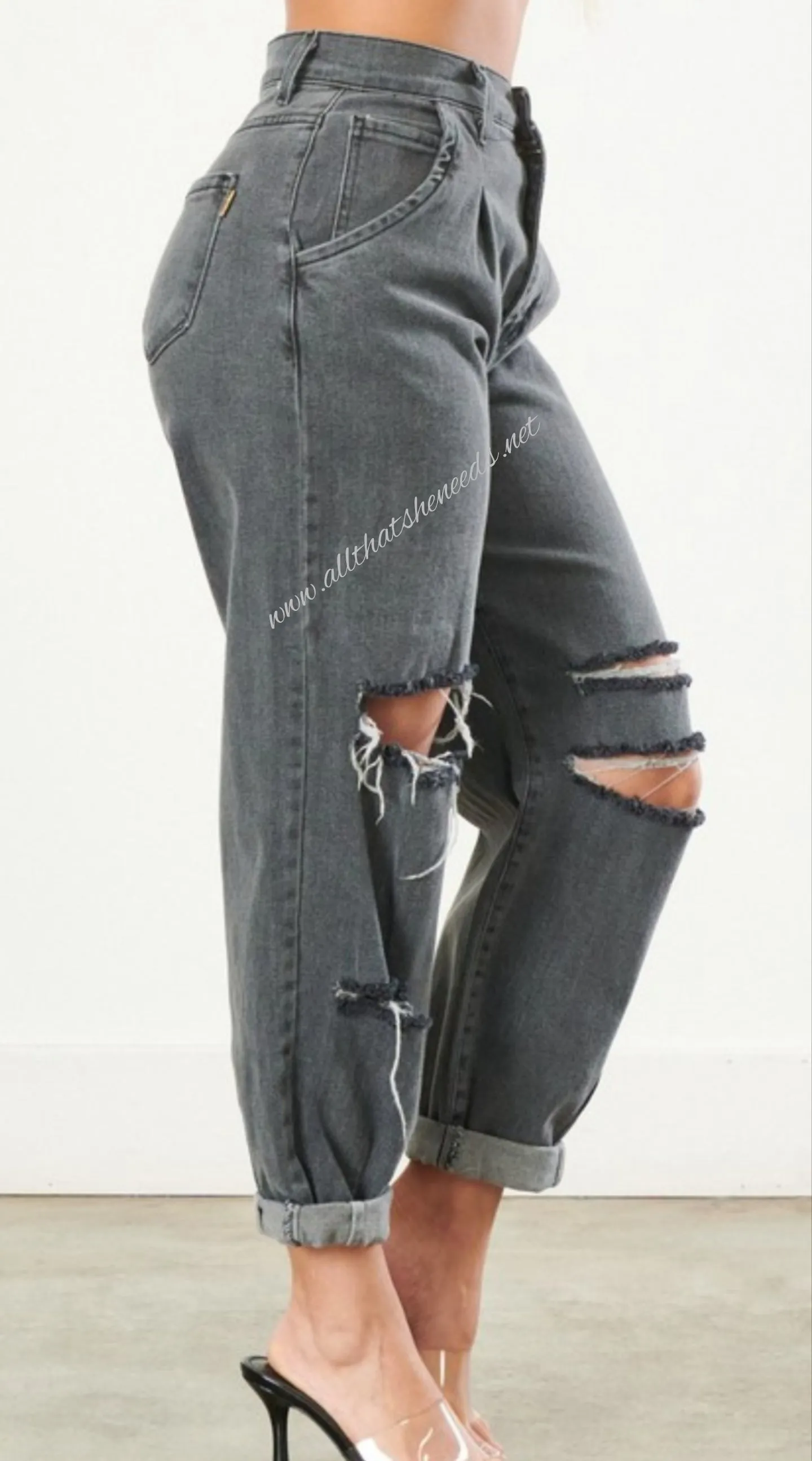Around the Way Girl Denim Pants