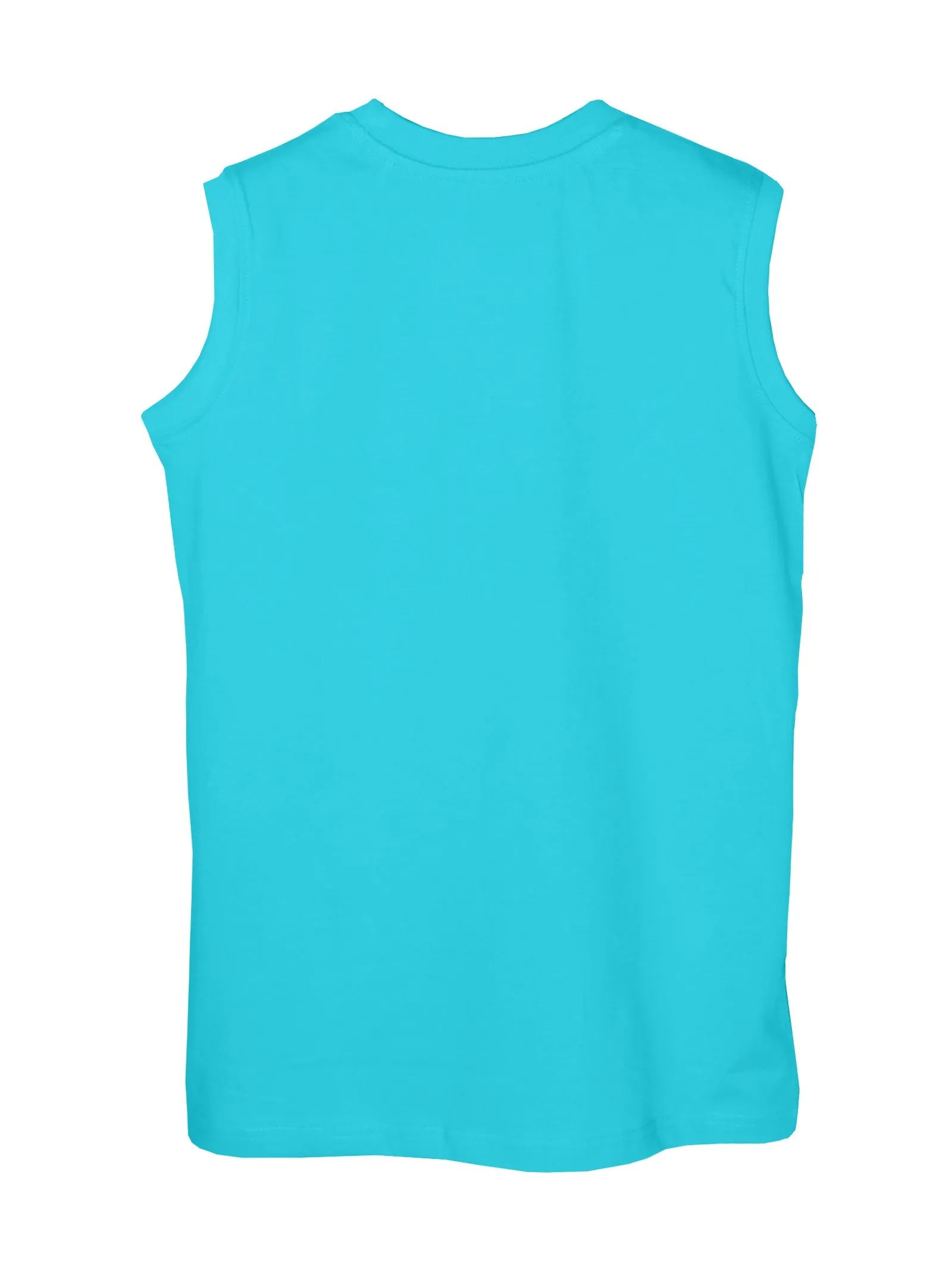 Boys Printed Sleeveless Tee & Knit Knee length Basic Short Set