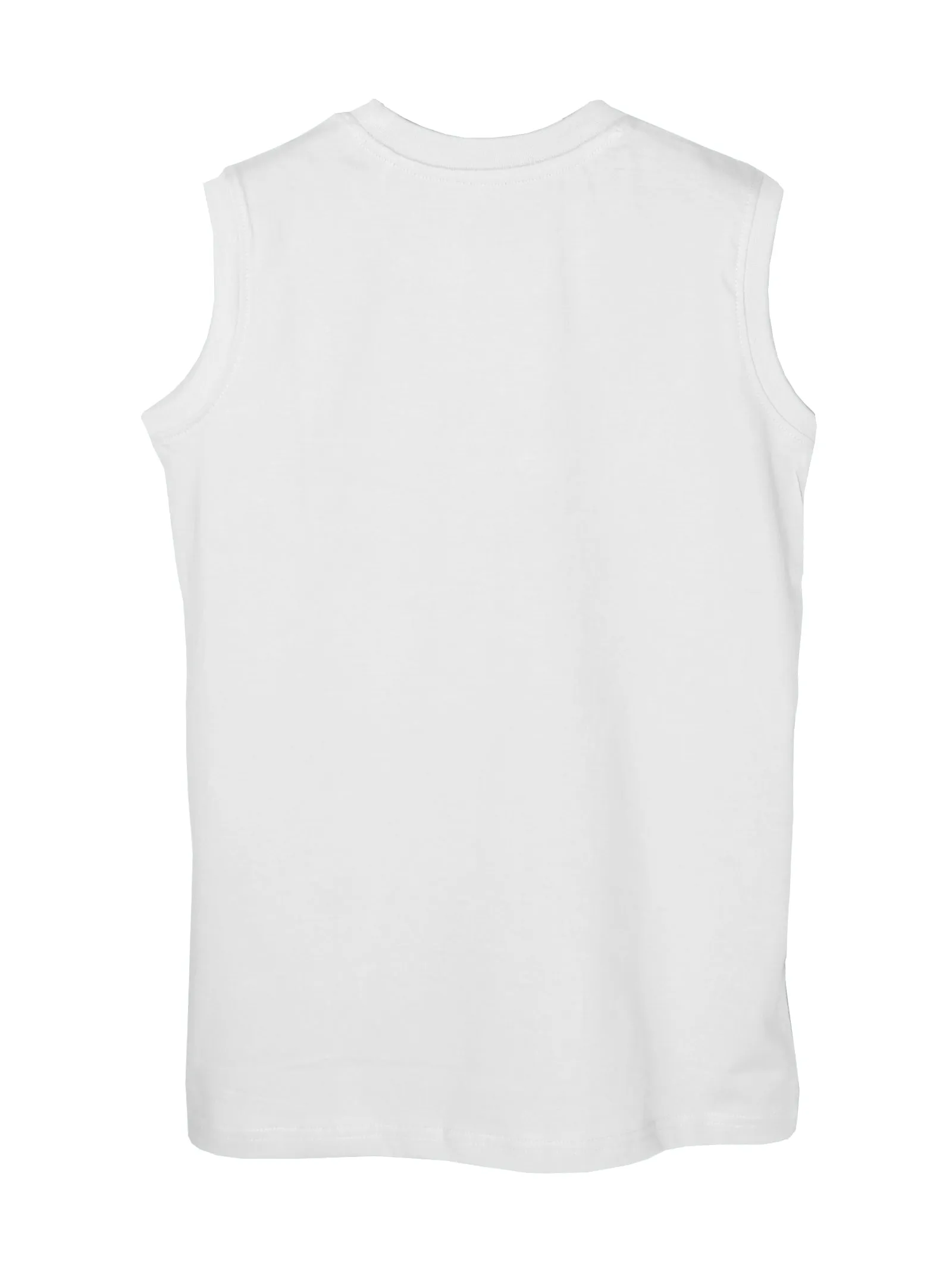 Boys Printed Sleeveless Tee & Knit Knee length Basic Short Set