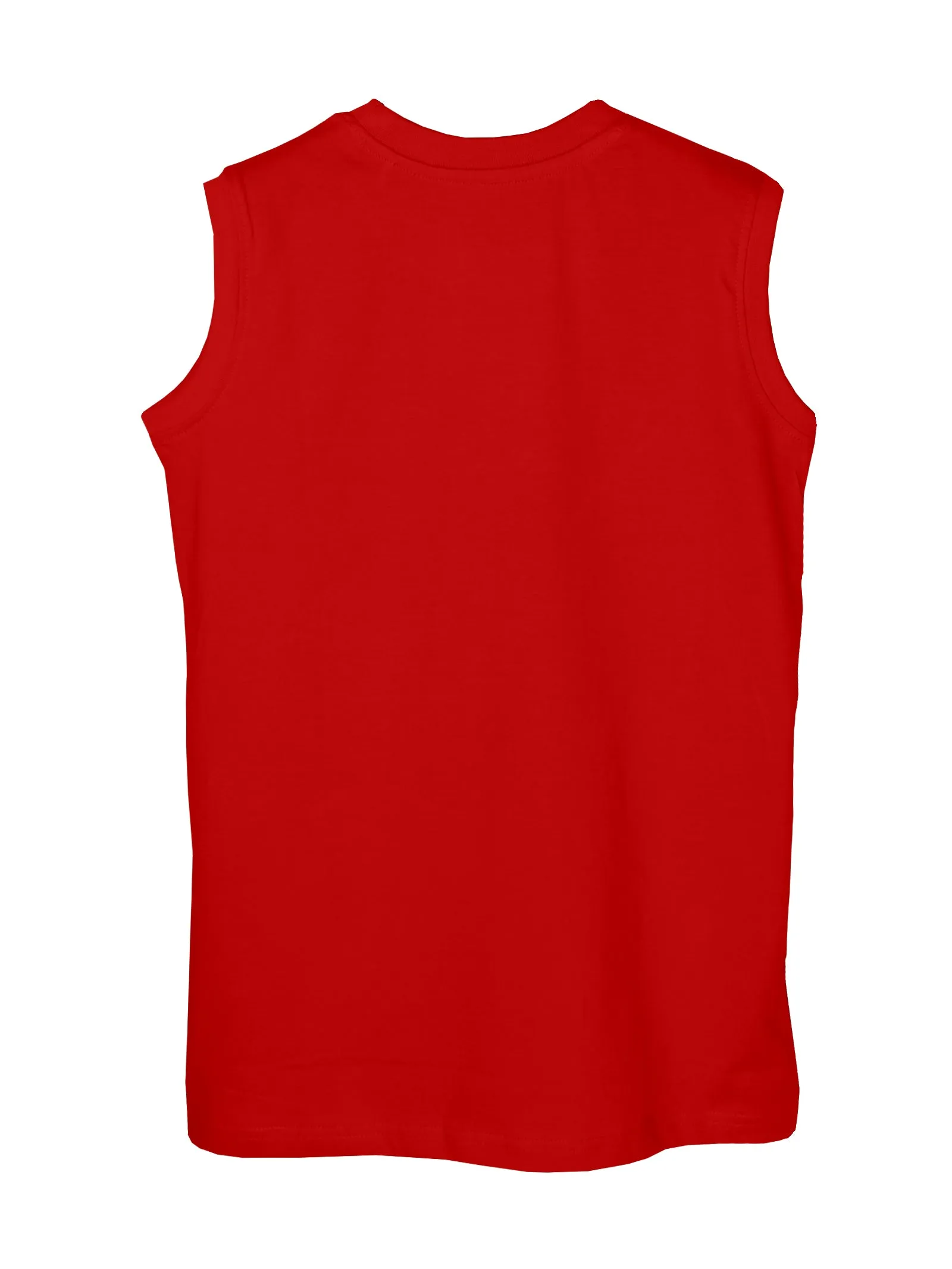 Boys Printed Sleeveless Tee & Knit Knee length Basic Short Set