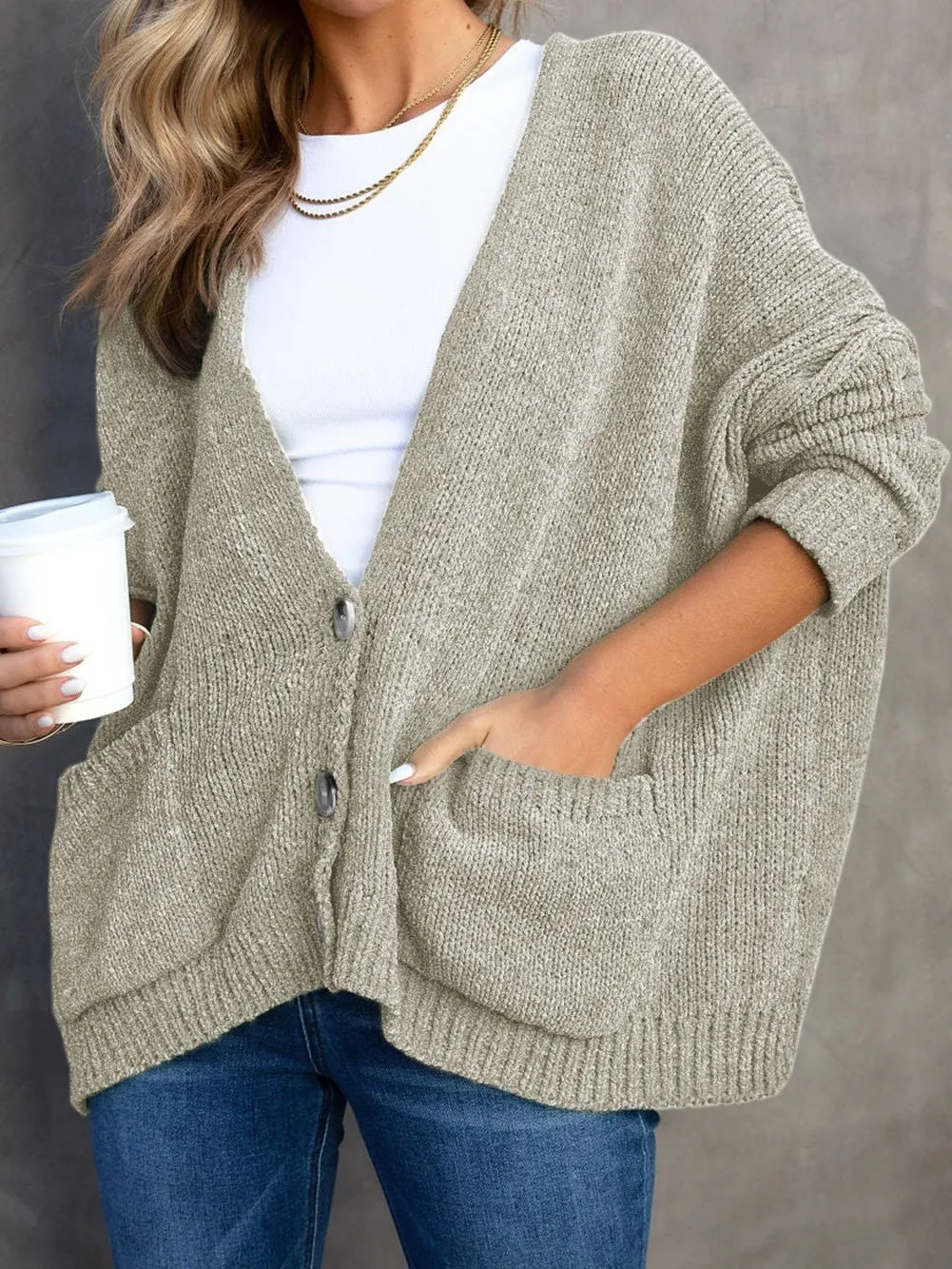 Casual Knit Cardigan