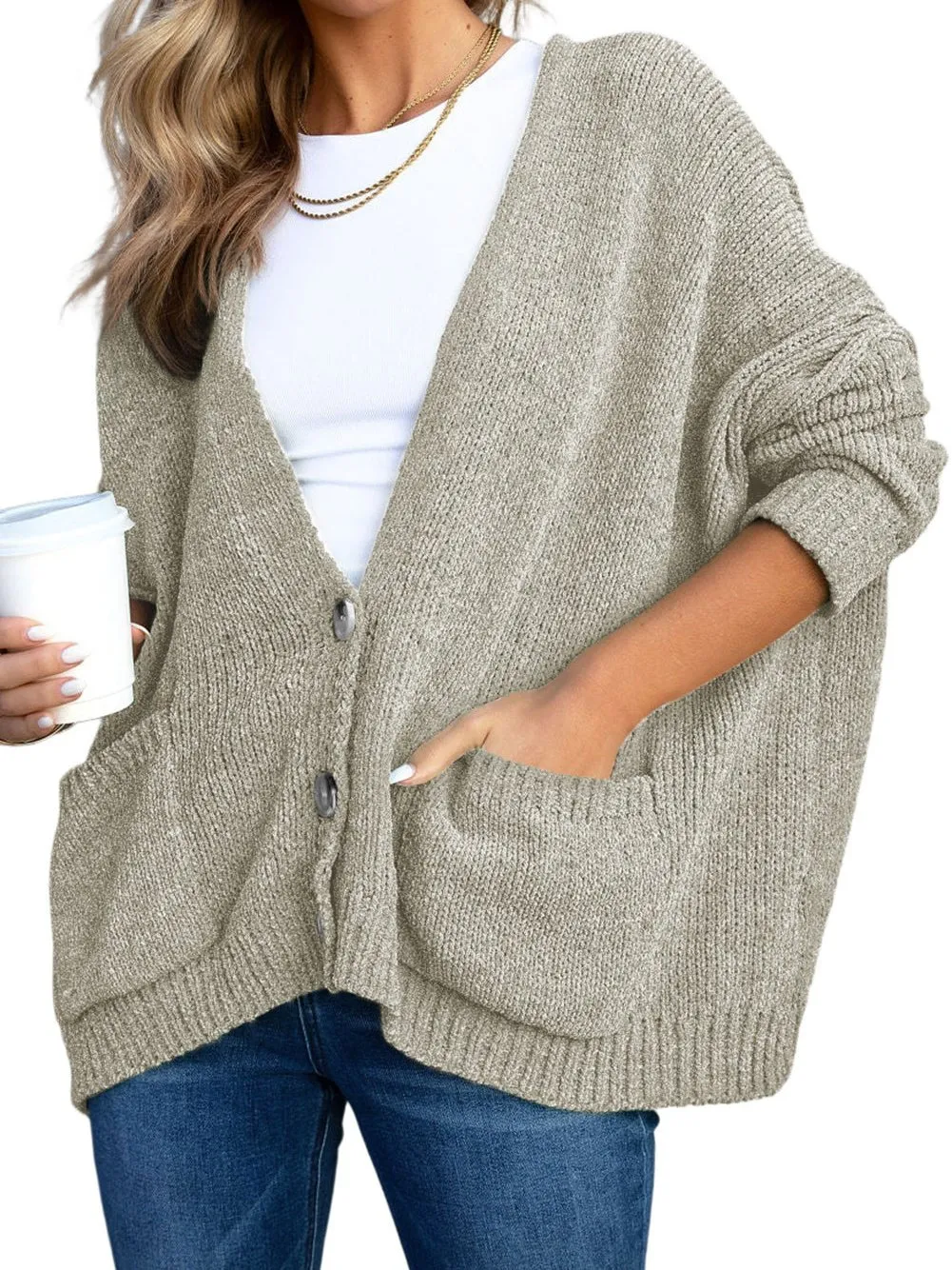 Casual Knit Cardigan