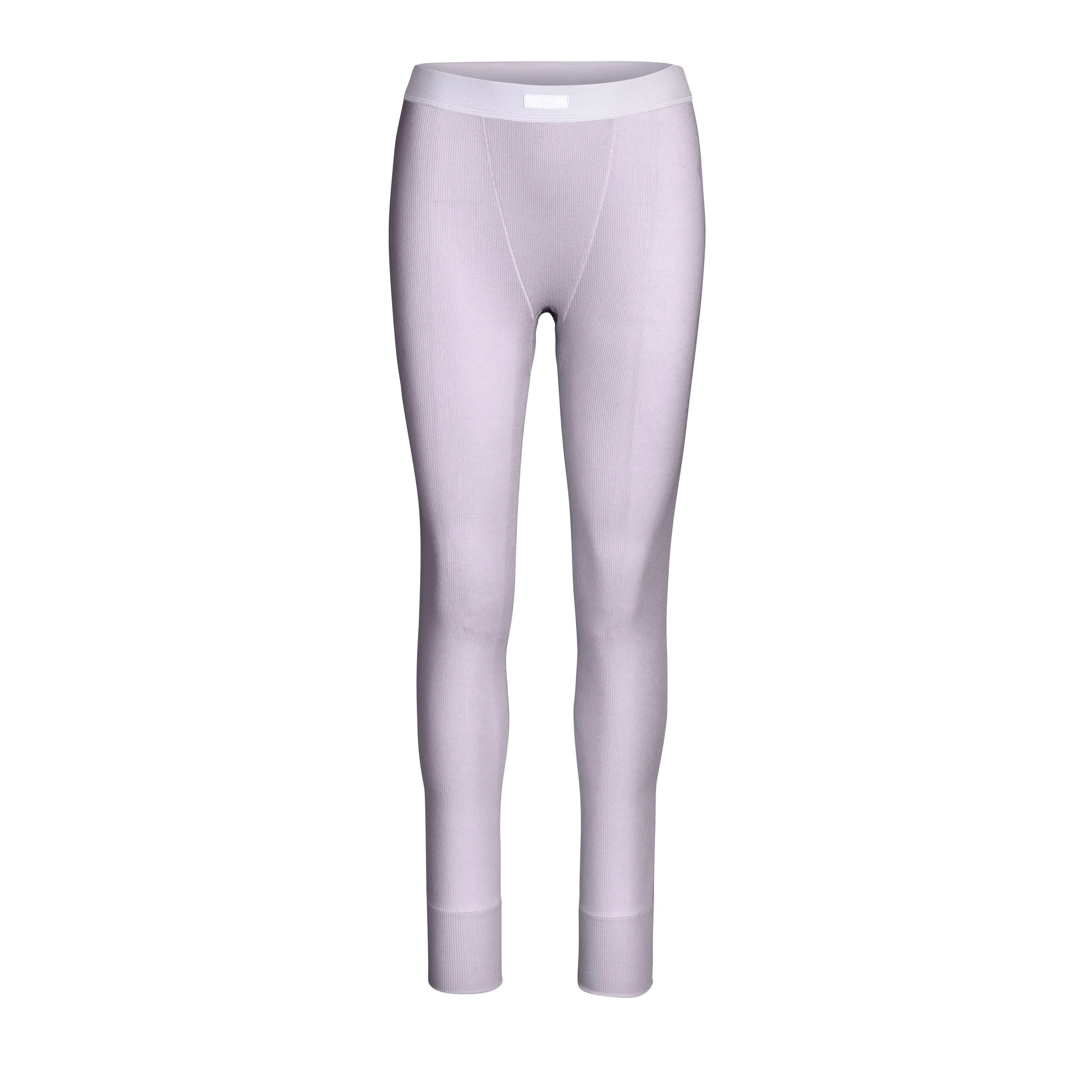 COTTON RIB THERMAL LEGGING | IRIS MICA