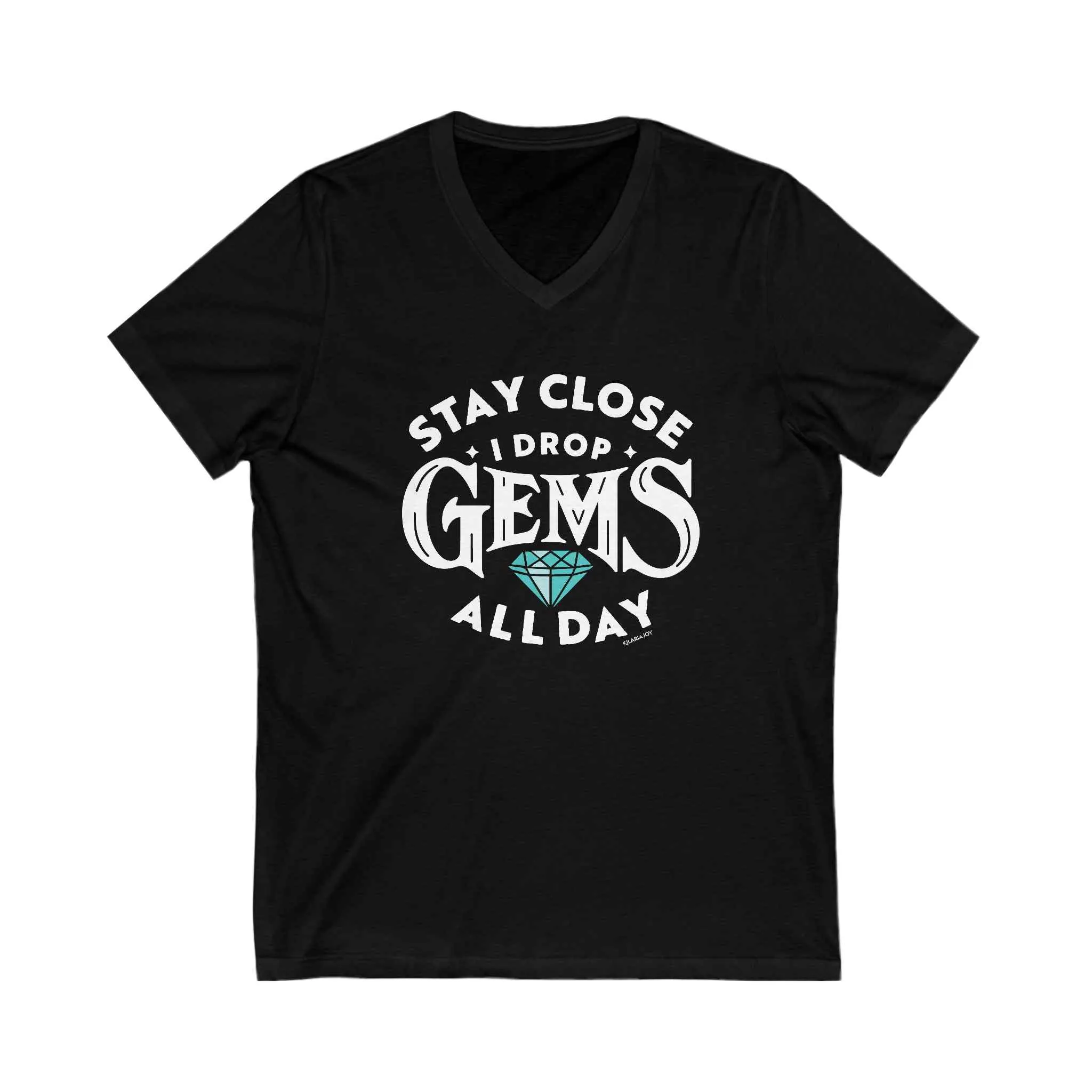 Dropping Gems Women's Premium V-neck T-shirt