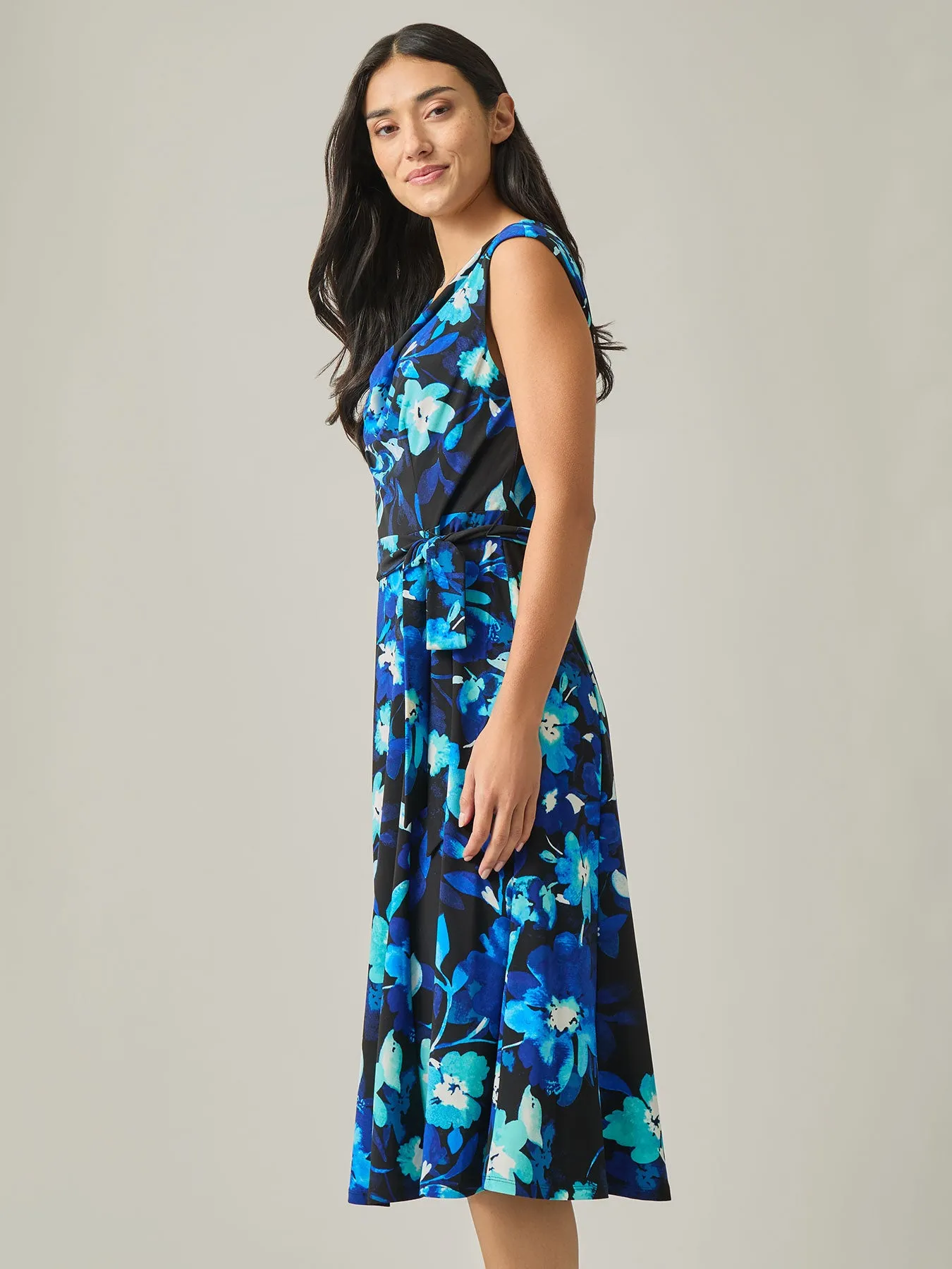 Floral Flare Dress, Everyday Knit