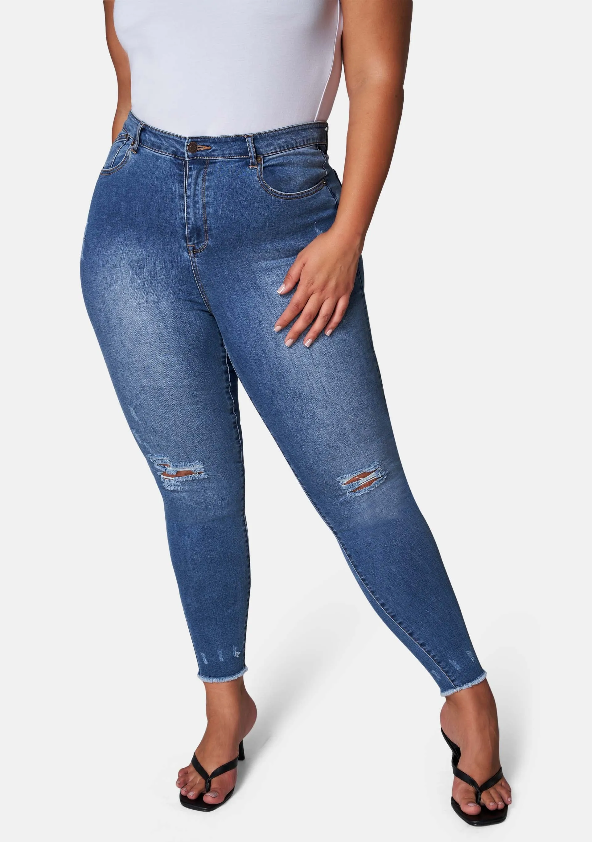 Gimme No Lip Skinny Jeans