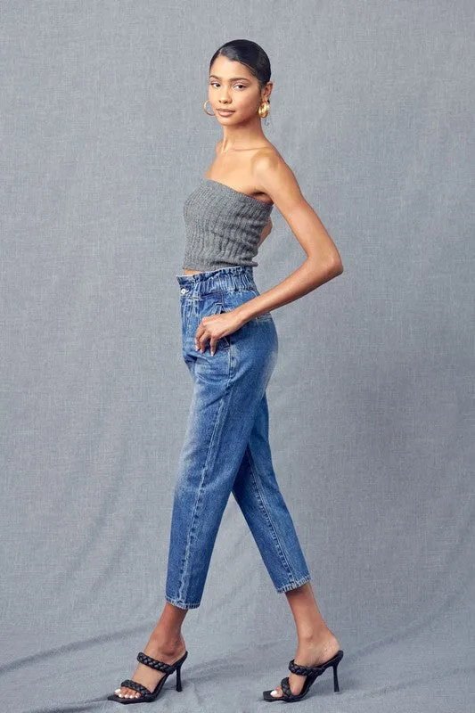 High Rise Mom Jean