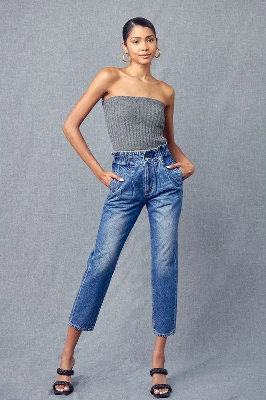 High Rise Mom Jean