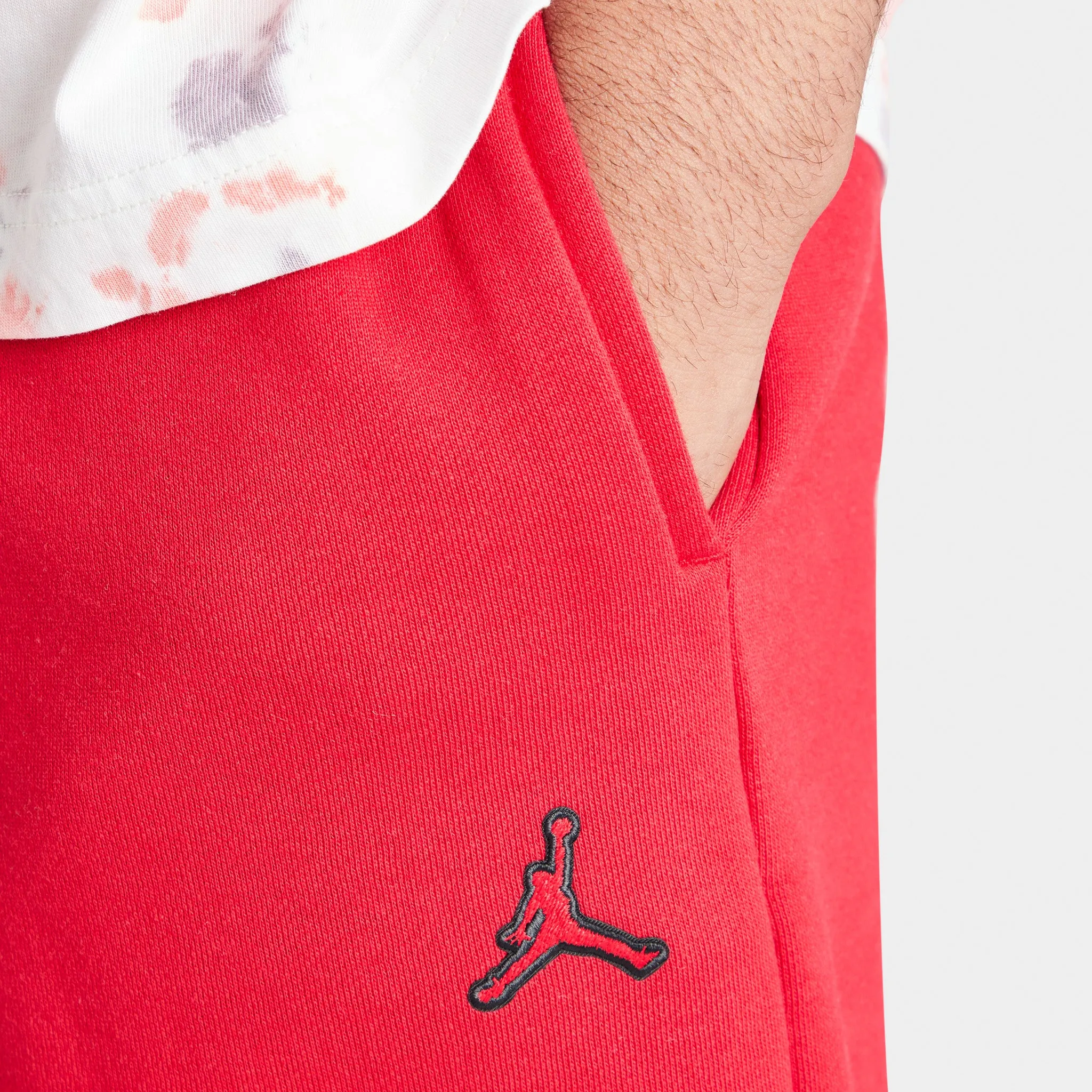 Jordan Essentials Fleece Pants / Gym Red