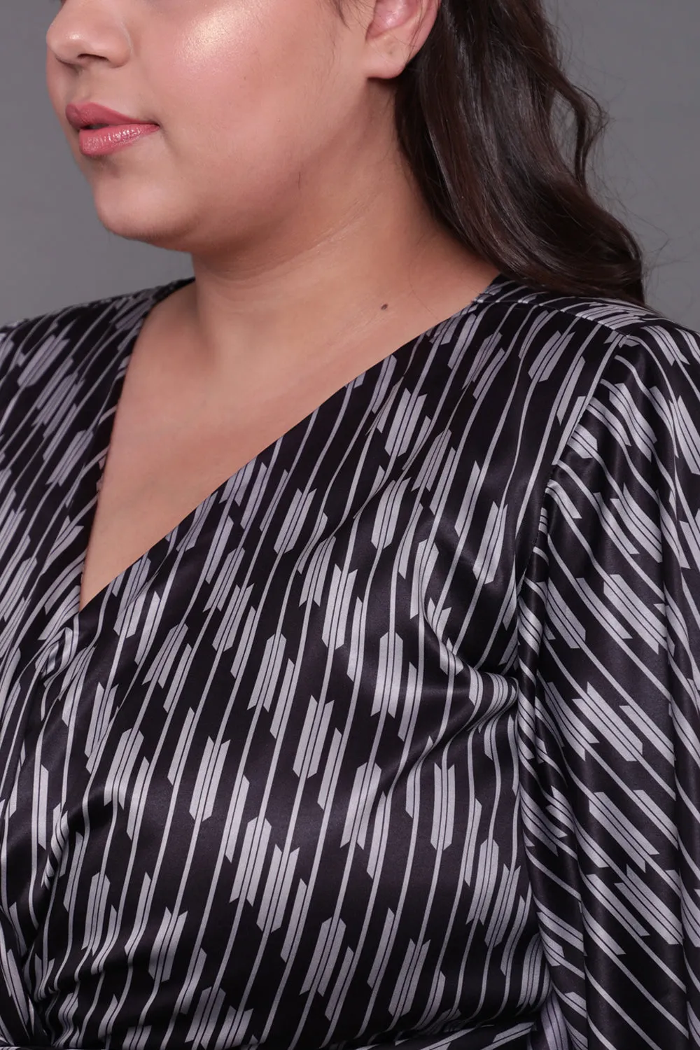 Metallic Knot Dress