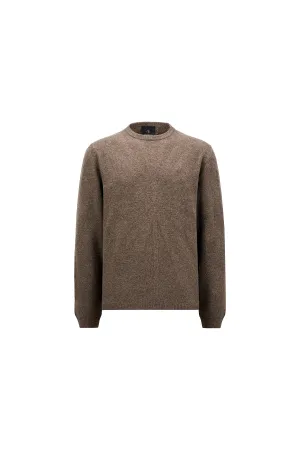 MONCLER   RICK OWENS | ROUND NECK JUMBO SWEATER
