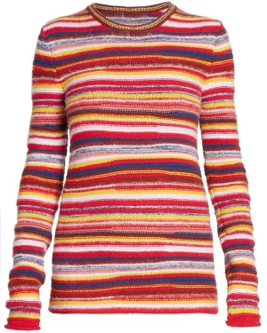Multicolor Stripe Knit Sweater