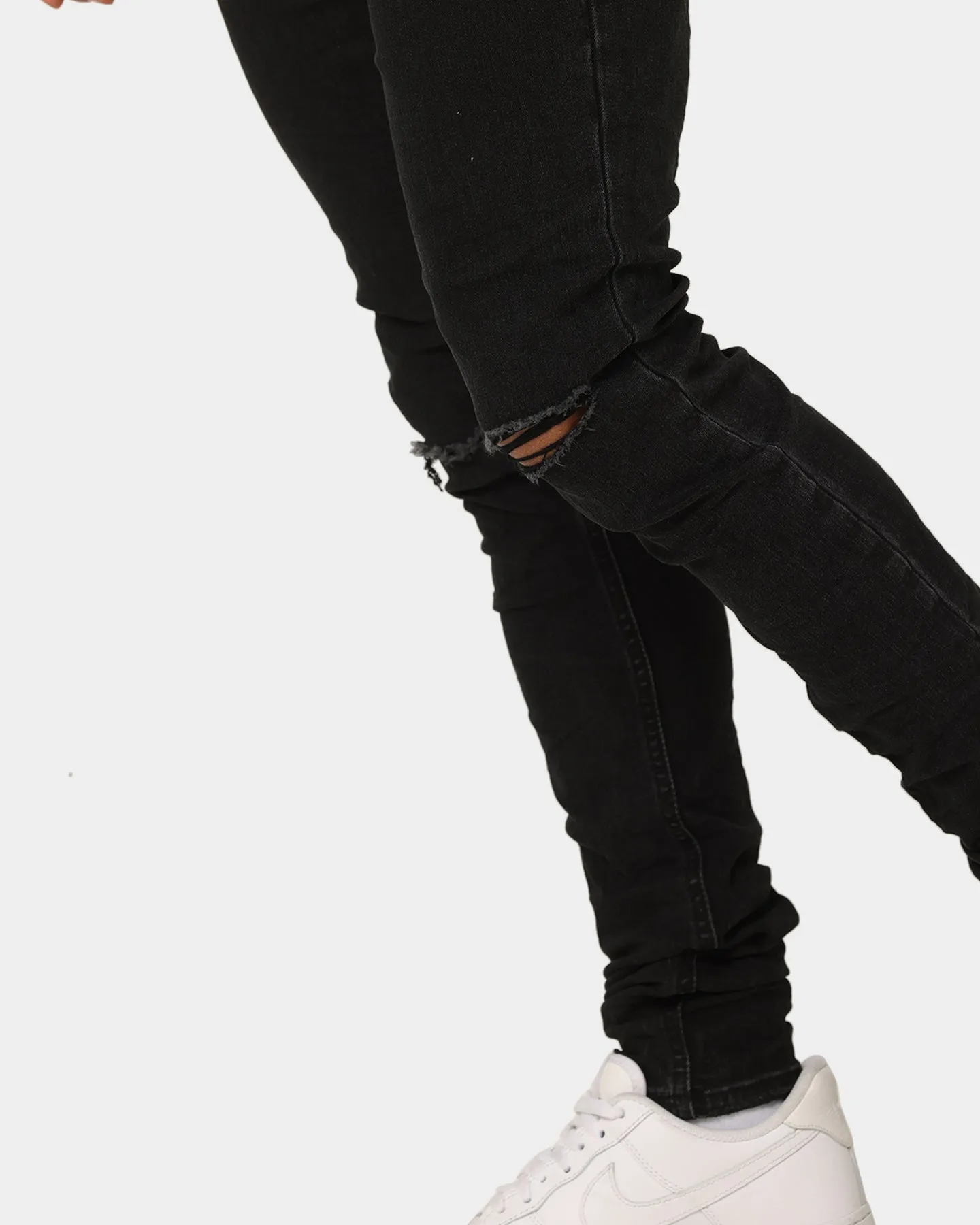 Nena And Pasadena Tyler Super Skinny Fit Jeans Vintage Black