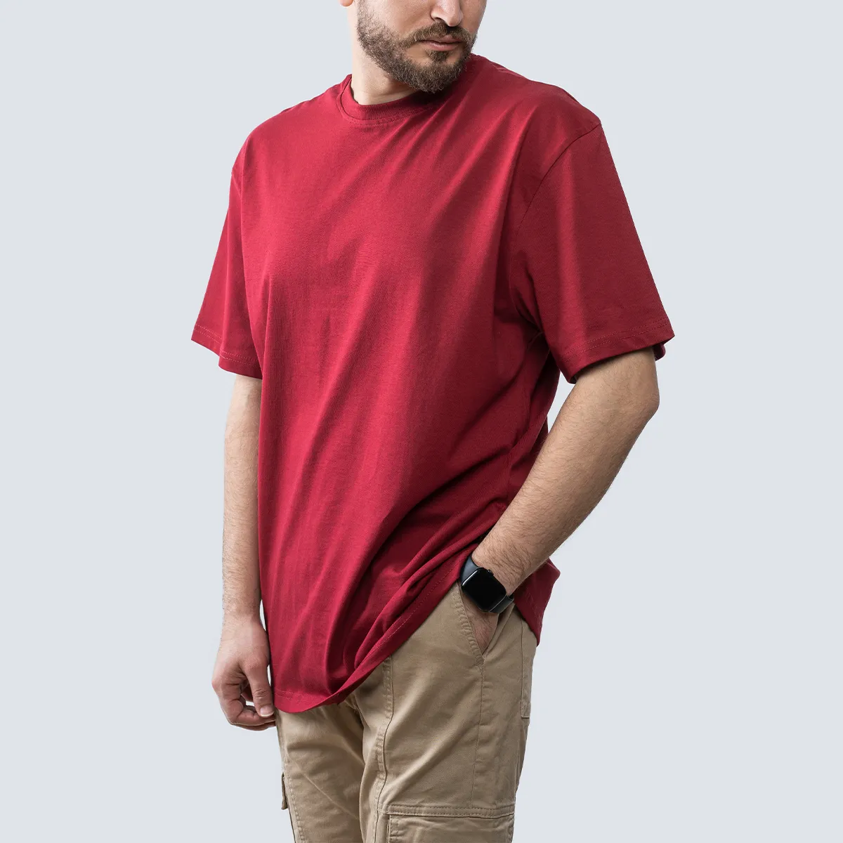 Oversized Basic-Tee