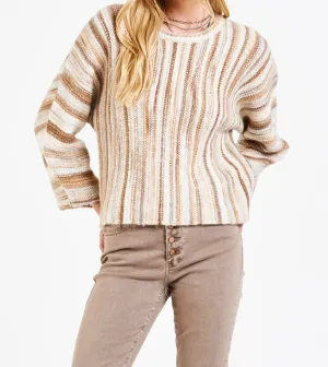 PARKER DOLMAN SWEATER TOASTED SUGAR
