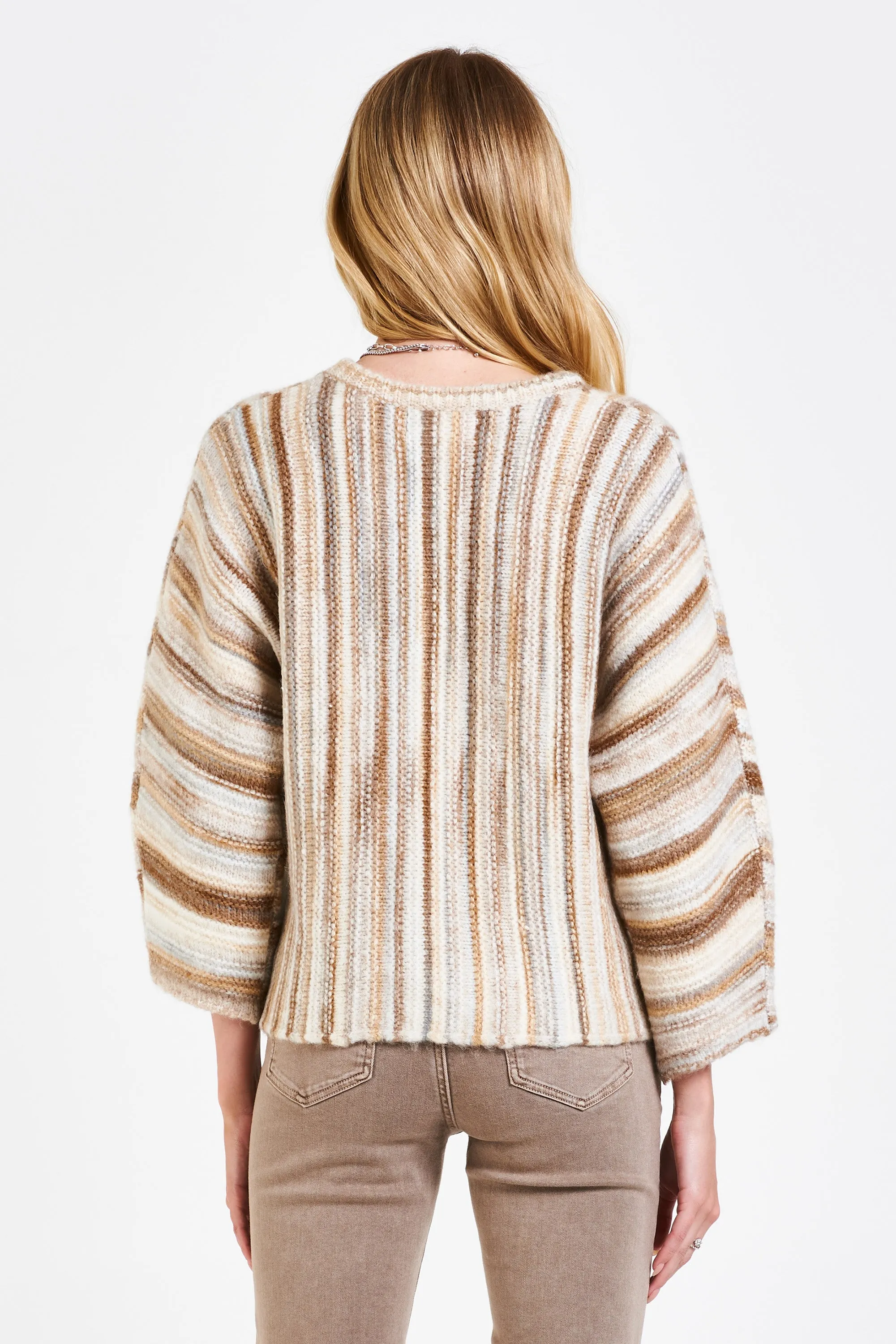 PARKER DOLMAN SWEATER TOASTED SUGAR