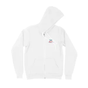 Premium Zip Hoodie - Santa Cruz 911 blue logo