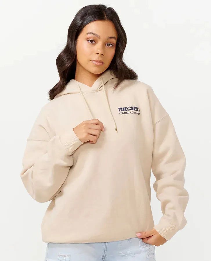 Rip Curl - Surf Puff Heritage Hood (Natural)