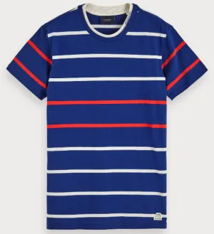 SCOTCH&SODA BASIC STRIPE TEE