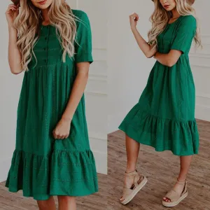 Shift Dress Knee Length Dress