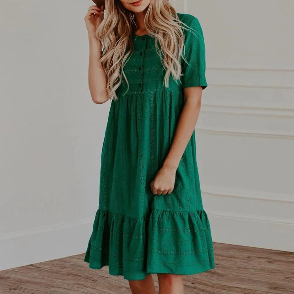Shift Dress Knee Length Dress