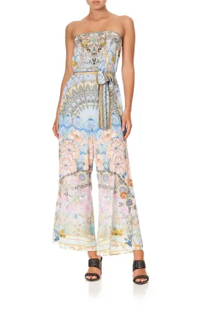 TIE WAIST STRAPLESS JUMPSUIT MORRIS MUSE