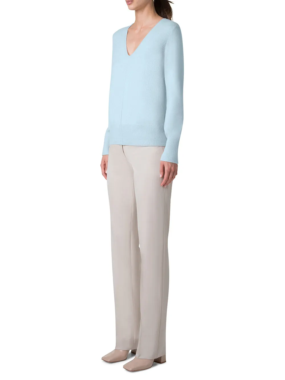 V-Neck Cashmere Sweater